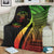 Niue Premium Blanket - Reggae Polynesian Tentacle Tribal Pattern - Polynesian Pride