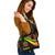 Vanuatu Shoulder Handbag - Reggae Polynesian Tentacle Tribal Pattern - Polynesian Pride