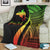 Papua New Guinea Custom Personalised Premium Blanket - Reggae Polynesian Tentacle Tribal Pattern - Polynesian Pride