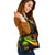 Federated States of Micronesia Shoulder Handbag - Reggae Polynesian Tentacle Tribal Pattern - Polynesian Pride