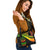 Marshall Islands Shoulder Handbag - Reggae Polynesian Tentacle Tribal Pattern Crest - Polynesian Pride