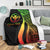 Hawaii Custom Personalised Premium Blanket - Reggae Polynesian Tentacle Tribal Pattern - Polynesian Pride