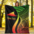 Tokelau Custom Personalised Premium Blanket - Reggae Polynesian Tentacle Tribal Pattern - Polynesian Pride