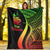 New Caledonia Premium Blanket - Reggae Polynesian Tentacle Tribal Pattern Crest - Polynesian Pride