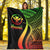 Hawaii Premium Blanket - Reggae Polynesian Tentacle Tribal Pattern - Polynesian Pride