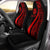 Tahiti Custom Personalised Car Seat Covers - Red Polynesian Tentacle Tribal Pattern Universal Fit Red - Polynesian Pride