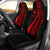 Pohnpei Custom Personalised Car Seat Covers - Red Polynesian Tentacle Tribal Pattern Universal Fit Red - Polynesian Pride