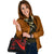 Guam Shoulder Handbag - Red Polynesian Tentacle Tribal Pattern - Polynesian Pride