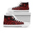 Samoa High Top Shoes - Red Tentacle Turtle - Polynesian Pride