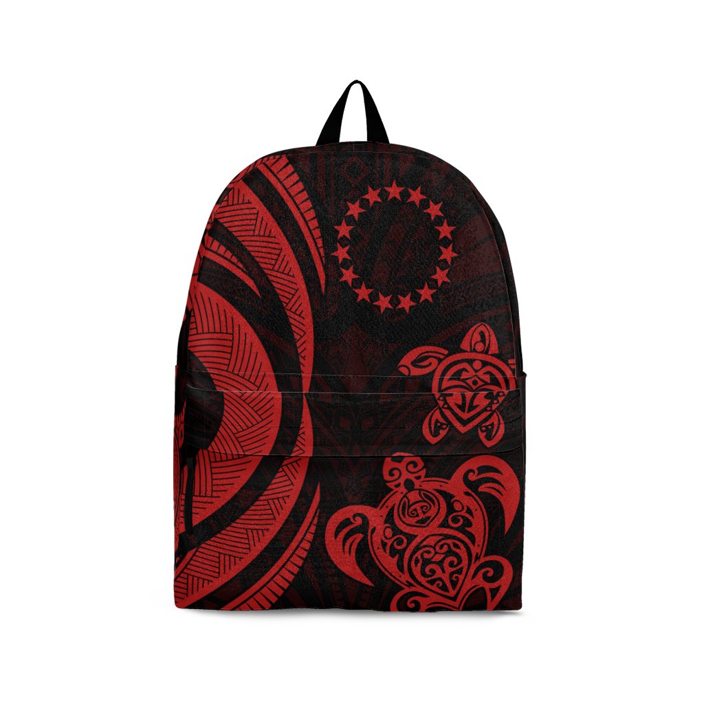 Cook Island Backpack - Red Tentacle Turtle Red - Polynesian Pride