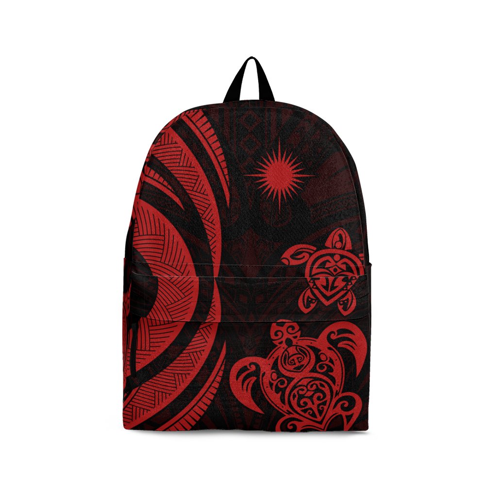 Marshall Islands Backpack - Red Tentacle Turtle Red - Polynesian Pride