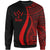 Kosrae Sweatshirt - Red Polynesian Tentacle Tribal Pattern Unisex Red - Polynesian Pride