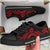 Tahiti Low Top Canvas Shoes - Red Tentacle Turtle - Polynesian Pride