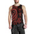 Hawaii Men's Tank Top - Red Tentacle Turtle - Polynesian Pride