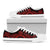 Tahiti Low Top Canvas Shoes - Red Tentacle Turtle - Polynesian Pride