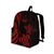 Marshall Islands Backpack - Red Tentacle Turquoise Crest - Polynesian Pride