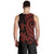 Marshall Islands Men's Tank Top - Red Tentacle Turtle Crest - Polynesian Pride