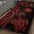 Northern Mariana Islands Quilt Bed Set - Red Tentacle Turtle - Polynesian Pride