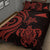 Tokelau Quilt Bed Set - Red Tentacle Turtle - Polynesian Pride