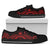 Northern Mariana Islands Low Top Shoes - Red Tentacle Turtle - Polynesian Pride