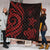 Niue Premium Quilt - Red Tentacle Turtle - Polynesian Pride