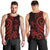 Hawaii Men's Tank Top - Red Tentacle Turtle - Polynesian Pride