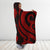 Tahiti Hooded Blanket - Red Tentacle Turtle - Polynesian Pride