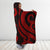 Pohnpei Hooded Blanket - Red Tentacle Turtle - Polynesian Pride