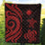 Marshall Islands Premium Quilt - Red Tentacle Turtle - Polynesian Pride