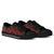 Pohnpei Low Top Canvas Shoes - Red Tentacle Turtle - Polynesian Pride