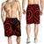 Cook Islands Men's Short - Red Tentacle Turtle - Polynesian Pride