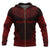 Samoa Polynesian Chief Custom Zip up Hoodie Red Version - Polynesian Pride