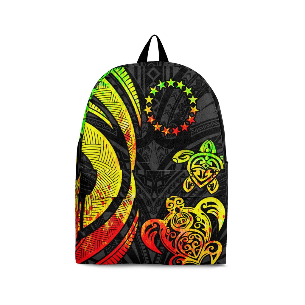 Cook Island Backpack - Reggae Tentacle Turtle Reggae - Polynesian Pride