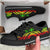 Hawaii Low Top Canvas Shoes - Reggae Tentacle Turtle - Polynesian Pride