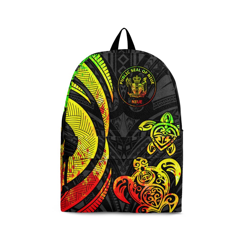 Niue Backpack - Reggae Tentacle Turtle Reggae - Polynesian Pride