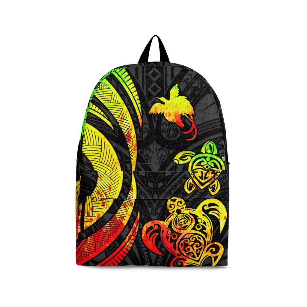 Papua New Guinea Backpack - Reggae Tentacle Turtle Reggae - Polynesian Pride