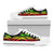 Hawaii Low Top Canvas Shoes - Reggae Tentacle Turtle - Polynesian Pride