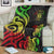 Niue Premium Blanket - Reggae Tentacle Turtle - Polynesian Pride