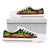 Pohnpei Low Top Canvas Shoes - Reggae Tentacle Turtle - Polynesian Pride