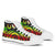 Pohnpei High Top Shoes - Reggae Tentacle Turtle - Polynesian Pride