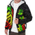 Vanuatu Sherpa Hoodie - Reggae Tentacle Turtle - Polynesian Pride