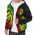 Tahiti Sherpa Hoodie - Reggae Tentacle Turtle - Polynesian Pride