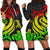 Vanuatu Women Hoodie Dress - Reggae Tentacle Turtle Reggae - Polynesian Pride