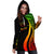 Fiji Women's Hoodie Dress - Reggae Polynesian Tentacle Tribal Pattern Crest - Polynesian Pride