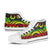 Pohnpei High Top Shoes - Reggae Tentacle Turtle - Polynesian Pride