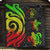 Niue Premium Quilt - Reggae Tentacle Turtle - Polynesian Pride