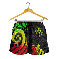 Kosrae Women's Short - Reggae Tentacle Turtle - Polynesian Pride