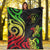 Niue Premium Blanket - Reggae Tentacle Turtle - Polynesian Pride