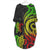 Fiji Batwing Pocket Dress - Reggae Tentacle Turtle Crest - Polynesian Pride