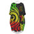 Palau Batwing Pocket Dress - Reggae Tentacle Turtle Women Reggae - Polynesian Pride